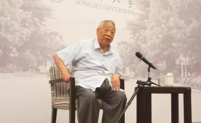 同济大学原校长江景波教授逝世,享年92岁