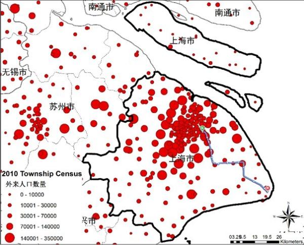 中国人口分布图_2010年人口分布图