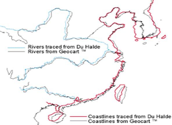 读图|明清时期的中国地图风格像不像山水画?图片