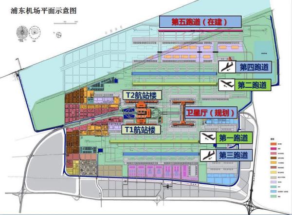 国内首个:浦东机场启用第四跑道,航班出港时间将节约一半图片