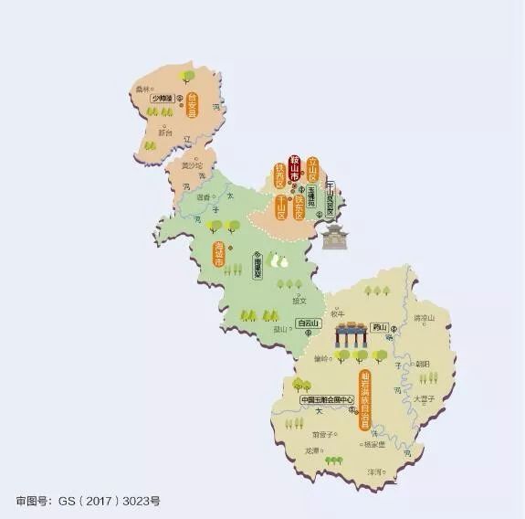 辽宁省鞍山市人文地图图片