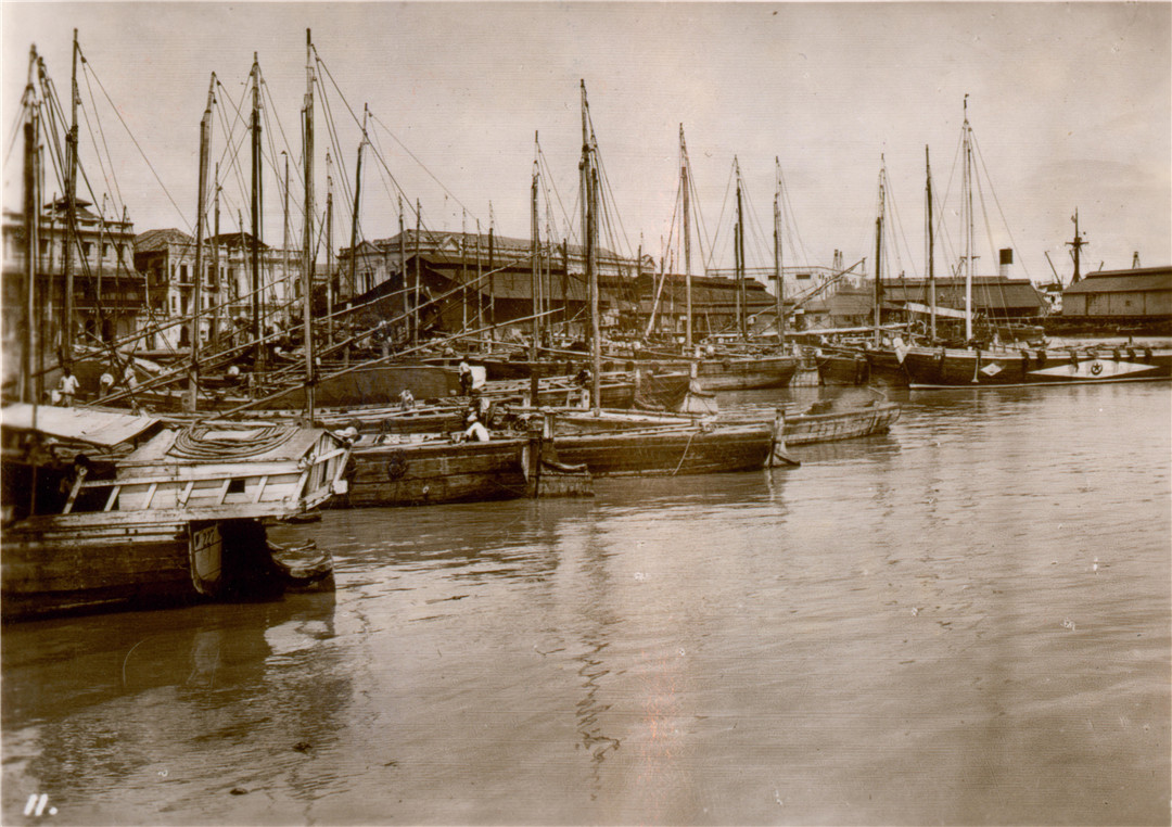 20世纪30年代  槟城海滨商贸即景