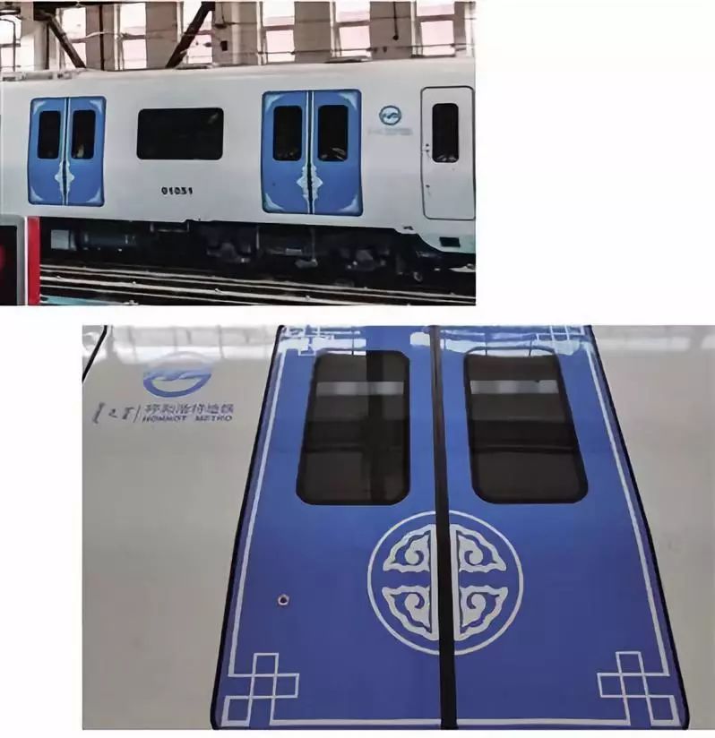 你知道吗?呼和浩特地铁2号线列车设计与1号线