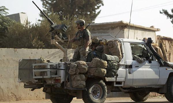 美军方称部署在叙利亚北部的美军遭土耳其军队炮击