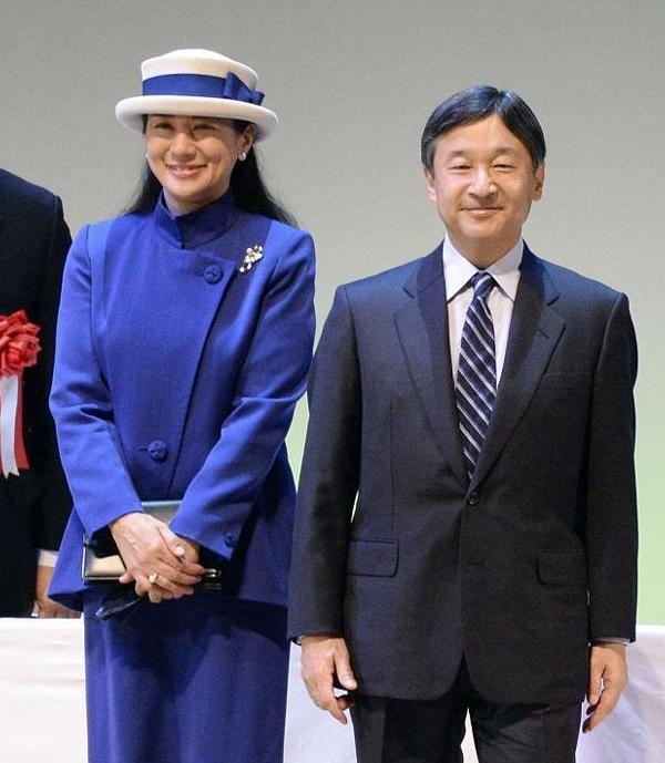 日本天皇德仁和皇后雅子。  视觉中国 资料图
