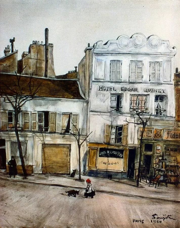 日本第一猫奴画家，是巴黎之光，却在故乡受千夫所指