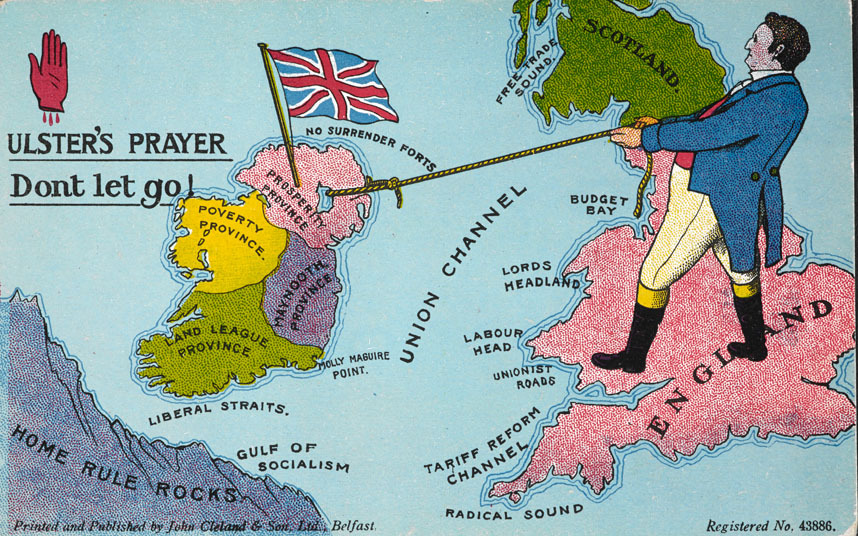 读图|100张趣味地图讲述20世纪的英国