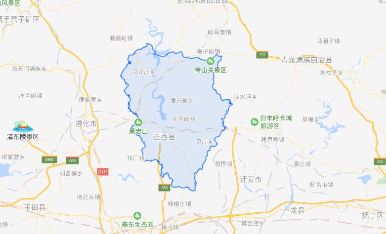 又析出抚宁,迁安二县的长城以外地区置都山设治局(1933年改建为青龙县图片
