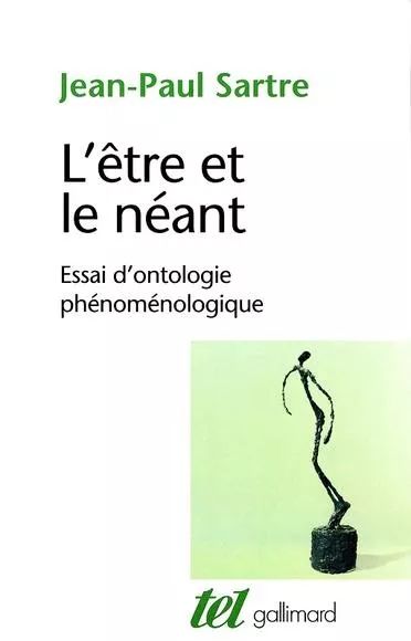 ▲《存在与虚无》法文原版封面。
