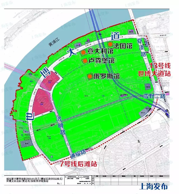 上海世博文化公园详细规划公示保留4处世博场馆增温室花园