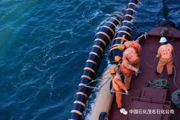 南海现蛟龙!亚洲最大管径海底输油管线