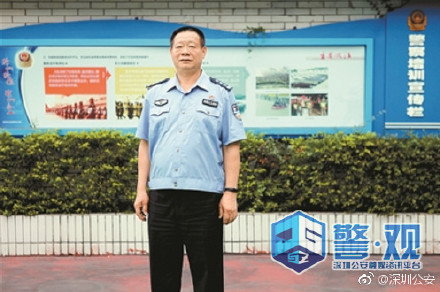 #每日警星#陈彪今年57岁,在部队从事训练工作