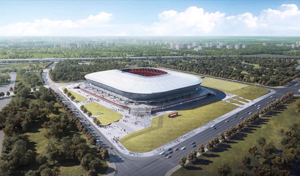 上海浦东足球场开工建设,这里是中超上港队的