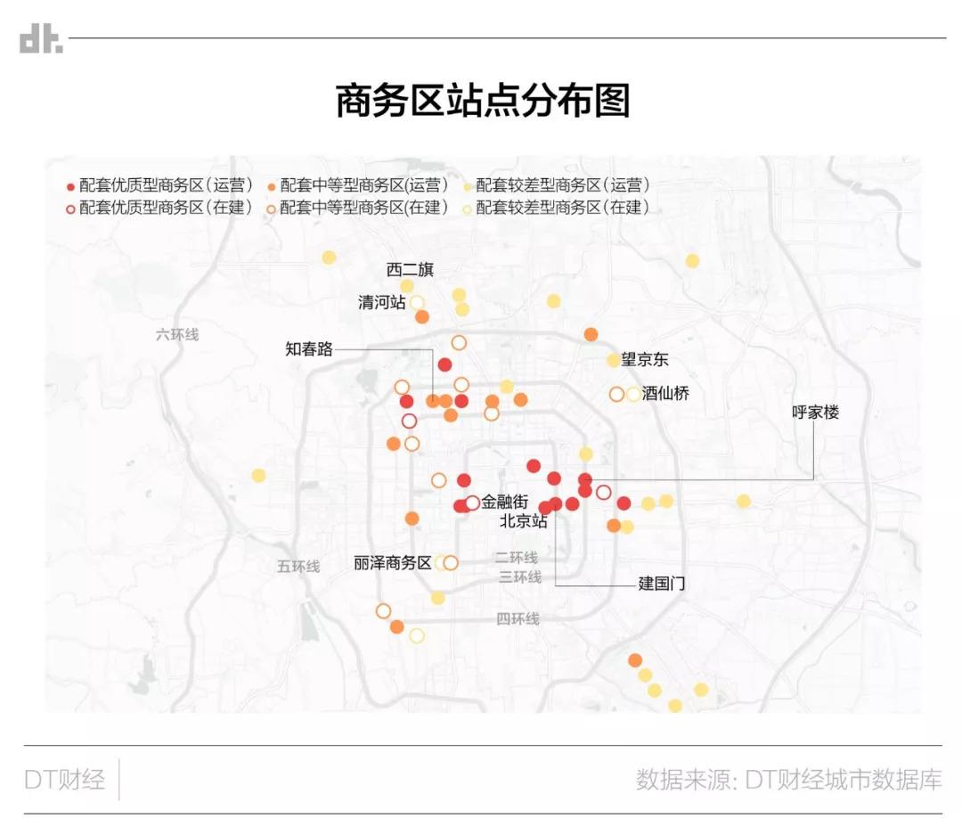 重新认识地铁上的北京②:王府井,西单,国贸商圈地位稳固图片