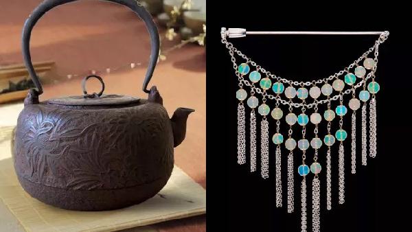 在上海看日本铁壶与珠宝珍物的工艺之美
