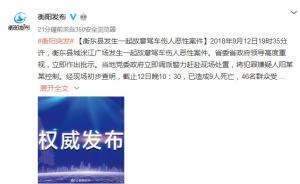 湖南衡东故意驾车伤人案已致9人死亡46人受伤，嫌犯被控制