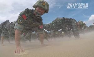 對抗“山竹”，武警特戰員極限拉練