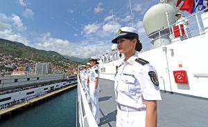 中国海军舰艇首次访问委内瑞拉