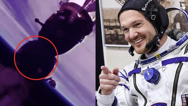 国际空间站2毫米漏洞，宇航员用手指堵