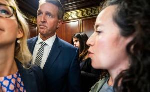 贊成提名大法官,美參議員被女性圍堵