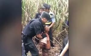 广西南宁一男子砍伤4人逃匿，警方出动直升机追捕已将其抓获