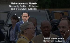 美媒：沙特涉记者失踪案15人“暗杀组”，有人来自王室卫队
