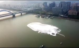 钱塘江杭州段出现神秘漩涡：初步排除水体污染，已取样检测
