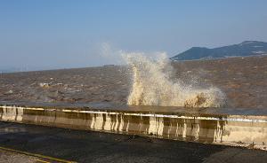 台风“康妮”今夜将进入东海，海浪预警级别升级为橙色