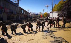 西藏日喀则江孜县幸福水渠出现决口，无人员伤亡