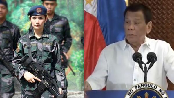 菲律宾“最美女警”成杜特尔特新助理