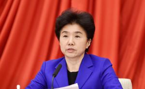 梁惠玲任中国红十字会党组书记，徐科不再担任