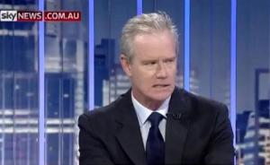 澳大利亚天空新闻主持人因发表辱华言论被解雇