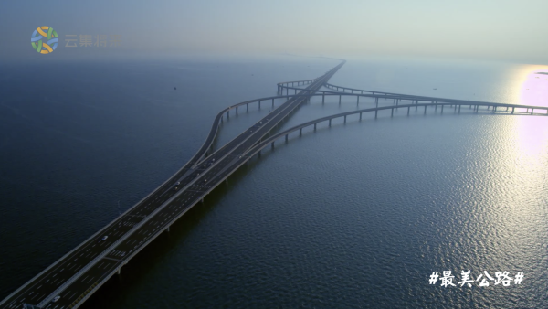 游青岛胶州湾大桥：建筑是凝固的音乐
