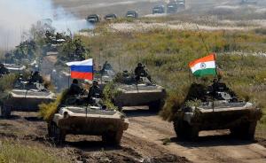 印俄11月下旬将举行“陆军因陀罗”演习，深化两国军事关系