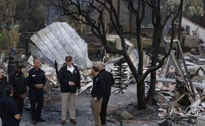 美国加州大火致死人数上升至76人，特朗普赴重灾区视察