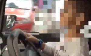 南宁5岁男童驾车视频网上热传，孩子父亲：实际操控者是我