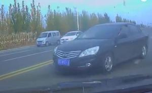 疯狂的陪练！山东台记者淄川采访遭遇多车围追堵截，场面惊险