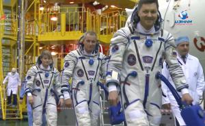 国际宇航员最后训练，下月飞往太空