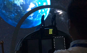 全球首台LED飞行模拟训练器珠海首展