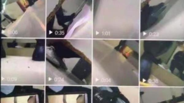 中学厕所偷拍  男子深夜躲女厕两小时，手机里被翻出大量偷拍照片和