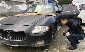 瑪莎拉蒂路邊停年余被拆成空殼：三嫌疑人被拘，想拆零件自用