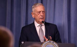 特朗普：美国防部长马蒂斯将于明年2月底去职