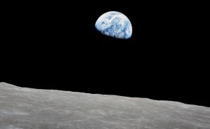 人类绕月50周年，这是当年的地球景象