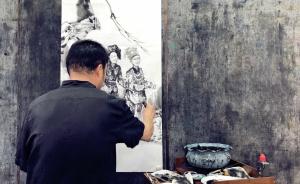 “很开封”的水墨人物画家袁汝波：画生活中的人，是一种快乐
