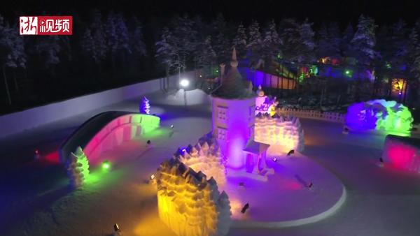 芬兰打造大型“姆明一族”冰雪主题乐园，犹如童话世界