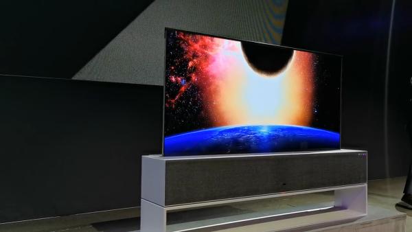LG的新电视：不用的时候可以卷起来