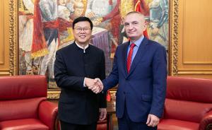 外交部干部司副司长周鼎接替姜瑜担任驻阿尔巴尼亚大使