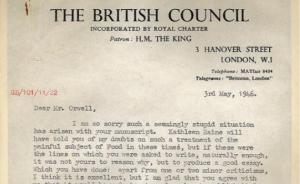 奥威尔曾为英国美食撰文遭拒稿，73年后收到迟来的道歉