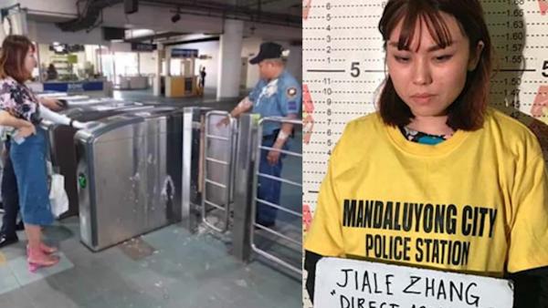 朝菲警察泼豆花，中国女生被拘或遭遣返
