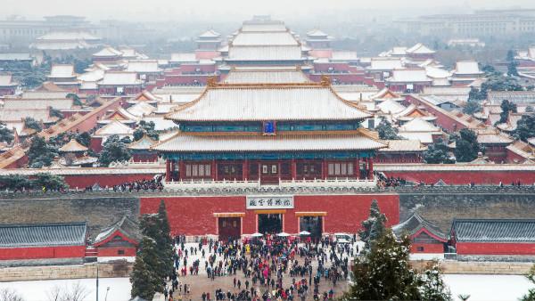北京再降大雪！各景区迎来观雪人潮
